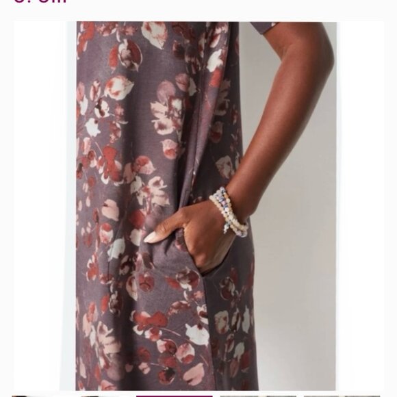 Pure Jill Affinity French Terry Shift Dress Marked Size S - 38B x 37W x 43H - Picture 12 of 14